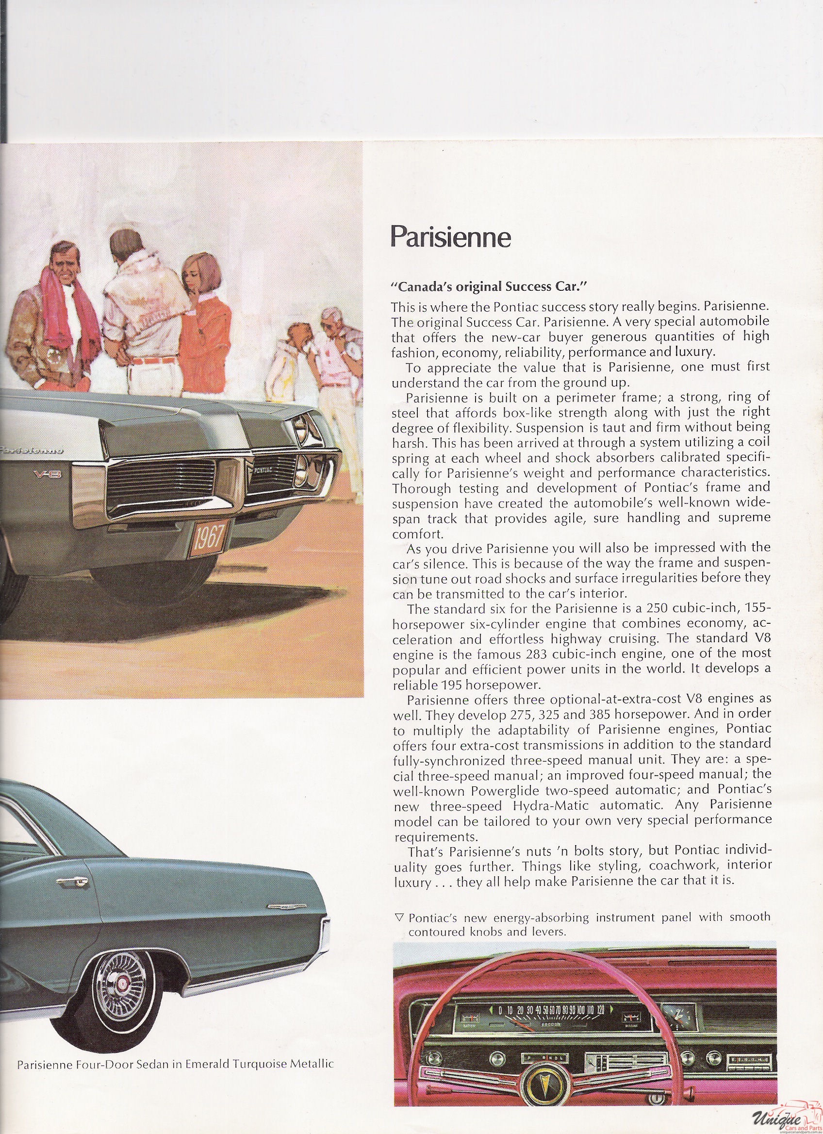 1967 Pontiac Canadian Brochure Page 5
